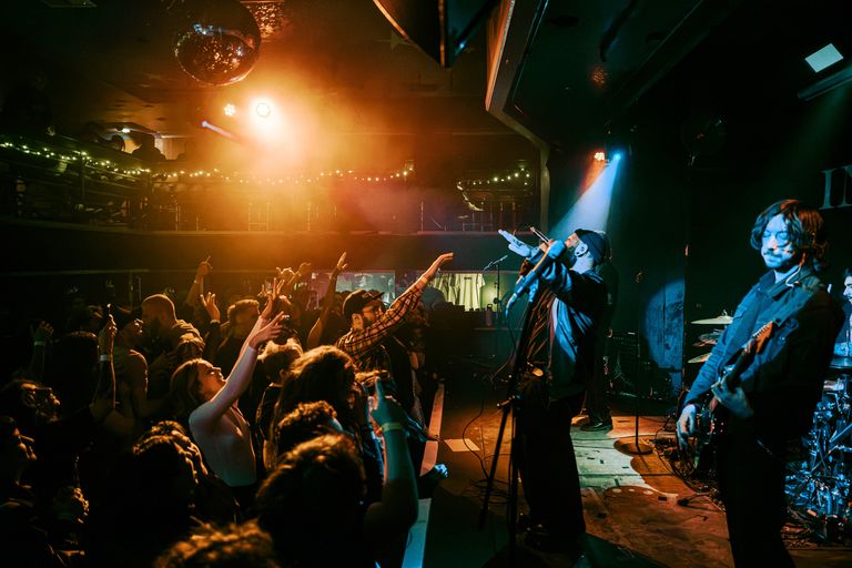Inertia performing live in Adelaide at Jive